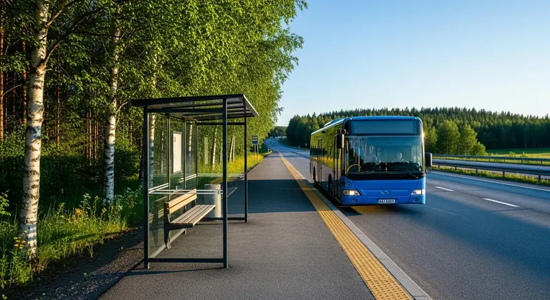Västerbotten: E12-korsning kan stänga busstopp i Brännland